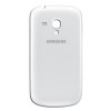 Tampa de bateria branca para Samsung Galaxy S3 mini I8190, I8200